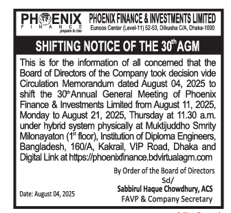 Notice of the 30th Annual General Meeting